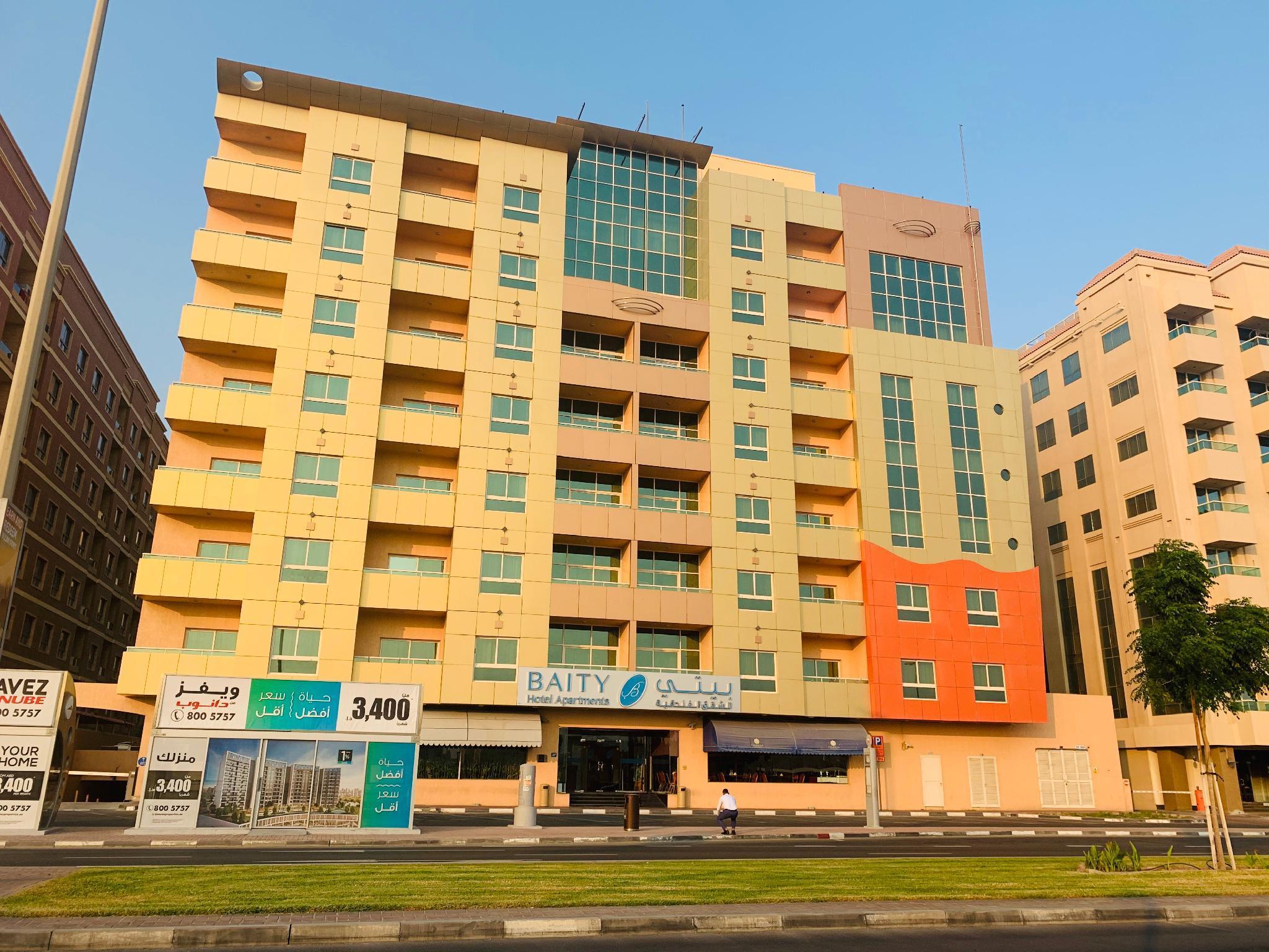 Baity Hotel Apartments Dubai Exteriör bild